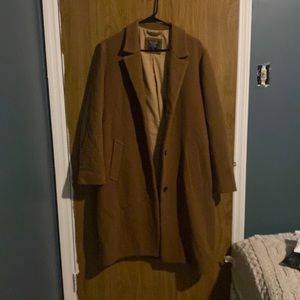 Abercrombie and fitch wool dad coat